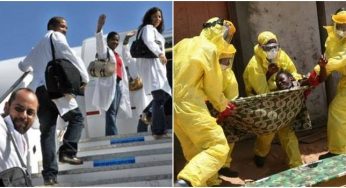 165 médicos cubanos irão combater o Ebola na África