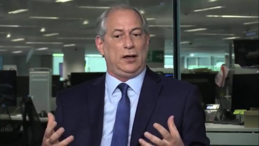 Ciro Gomes critica Moro e diz que abandona a pol tica se Bolsonaro