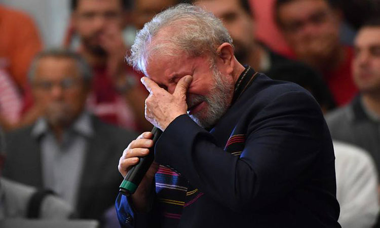 Lula irmão Vavá velório