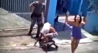 VÍDEO: Comerciante negro é baleado em abordagem policial e morre na frente da família