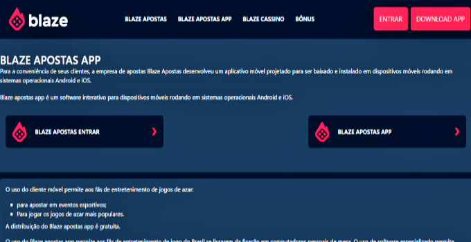 Blaze Apostas Baixar App Na Play Store