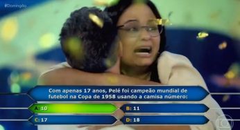 Mulher pernambucana é a primeira vencedora da pergunta de R$ 1 milhão no “Quem quer ser um milionário”