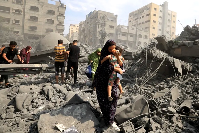 Corpos permanecem ruas Gaza meio ataques israelenses