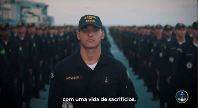 Marinha mantém silêncio vídeo institucional ofendeu povo brasileiro